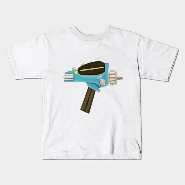 Set phasers to stun! Kids T-Shirt by LAZYJStudios